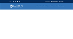 Desktop Screenshot of mylaserspa.com